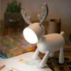 USB Reading Desk Lamp with Deer Light LED Charger (Brown)