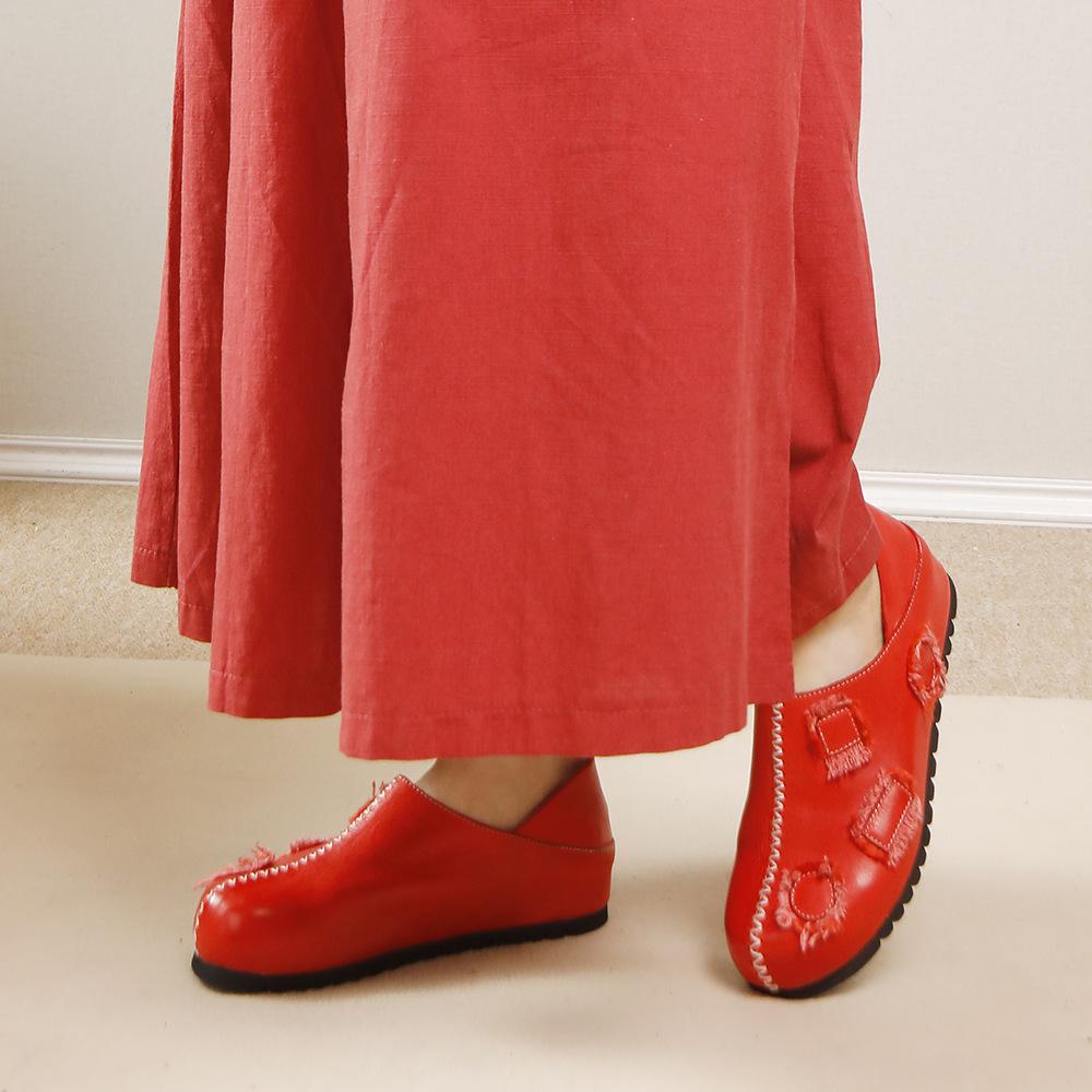 Johnature Женская обувь из натуральной кожи, высококачественные кожаные мокасины, универсальная обувь на плоской подошве на все времена года