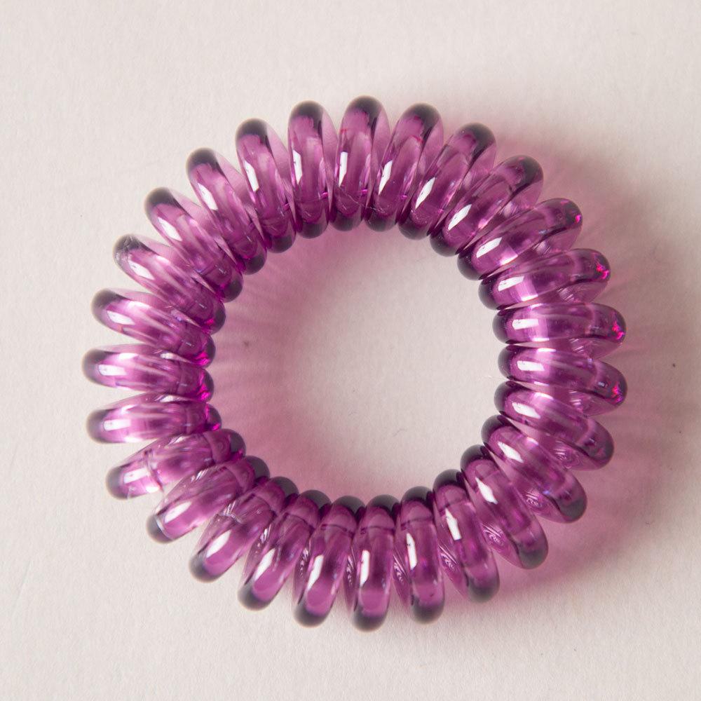 Korean Style Elastic Hair Bands: 40 Transparent Colors, Soft & Seamless Hair Accessories