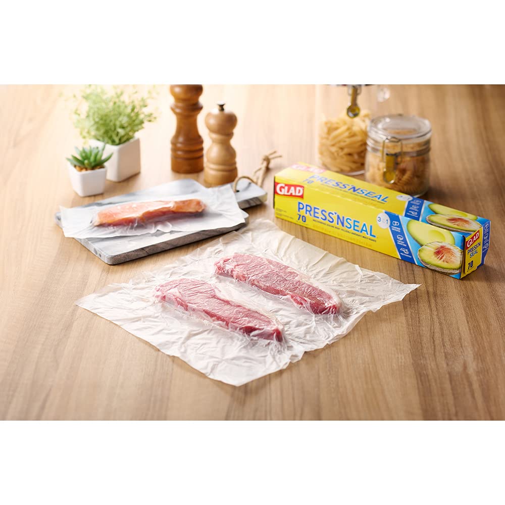 Пищевая пленка GLAD Press Seal 30 см x x 2 и 21,6 м [предмет]