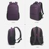 Tigernu Модный женский рюкзак фиолетовый противоугонный 15,6-дюймовый рюкзак для ноутбука женский водонепроницаемый дорожный рюкзак школьный рюкзак сумки