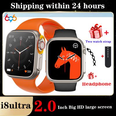 2,0-дюймовые смарт-часы серии 8 Bt Call для мужчин I8 Ultra Blue Tooth, гарнитура для женщин, монитор сердечного ритма, фитнес-спорт, умные часы