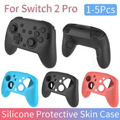 1/2/5 шт. Для Nintendo Switch 2 Pro Игровой контроллер Силиконовый защитный чехол Защита от падений Мягкий корпус Защитная крышка от царапин