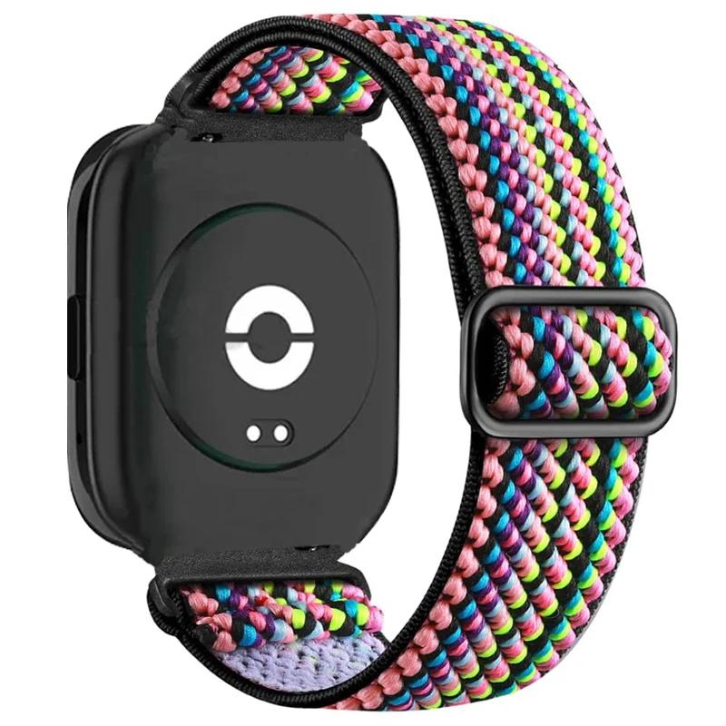 Нейлоновая лента для Xiaomi Redmi Watch 3 Active/Lite Band эластичный сменный браслет Correa Belt для Redmi Watch 3 Lite