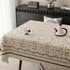 Винтажная скатерть середины века, водонепроницаемая, маслостойкая, термостойкая, с льняным эффектом, прямоугольная, для обеденного стола, легко чистится, французский ретро, декор кухни
