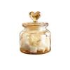 With Shape Lid Glass Sealed Jar Large Capacity Jam Jar Modern Grain Storage Bottle  Kitchen