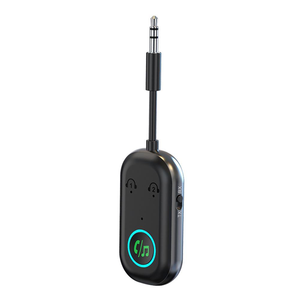 BR08 Bluetooth 5.3 Автомобильный AUX-ресивер 3,5 мм аудиоадаптер