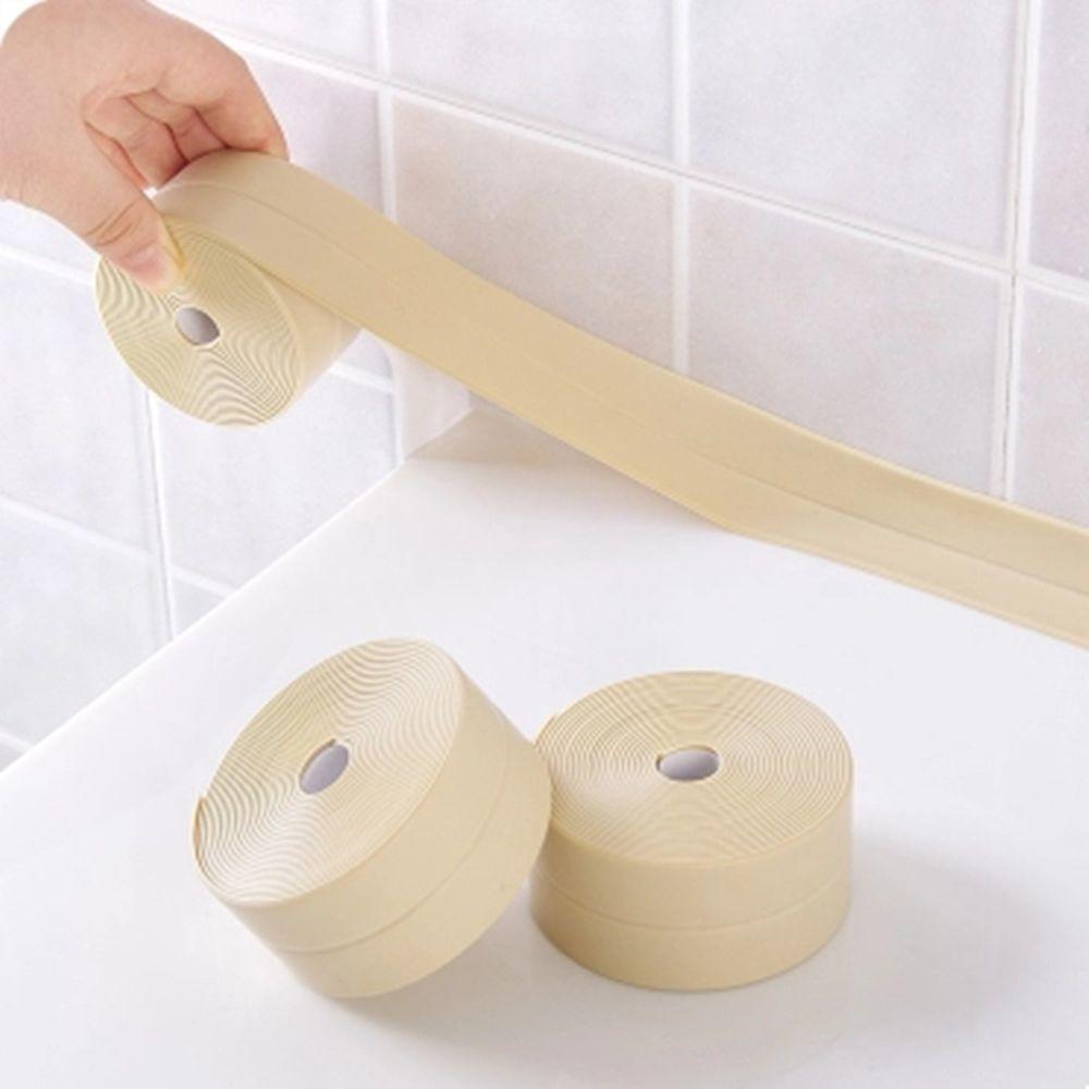 3.2m Self Adhesive Toilet Kitchen Wall Corner Sink Edge Seal Tape Sealing Strip