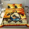 3D Print Hawaii Floral Polynesian Home Textiles Children Quilt Cover 100% Polyester Bedding Set Luxury Three-Piece Pillowcase -1
