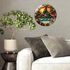 30x30cm Round Wall Clock with an Ultra-Clear Glass Face for Optimal Legibility