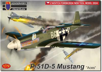 Пластиковая модель KP Model Mustang Ace Pilot KP0483 1/72 P-51D-5 (Самолет)