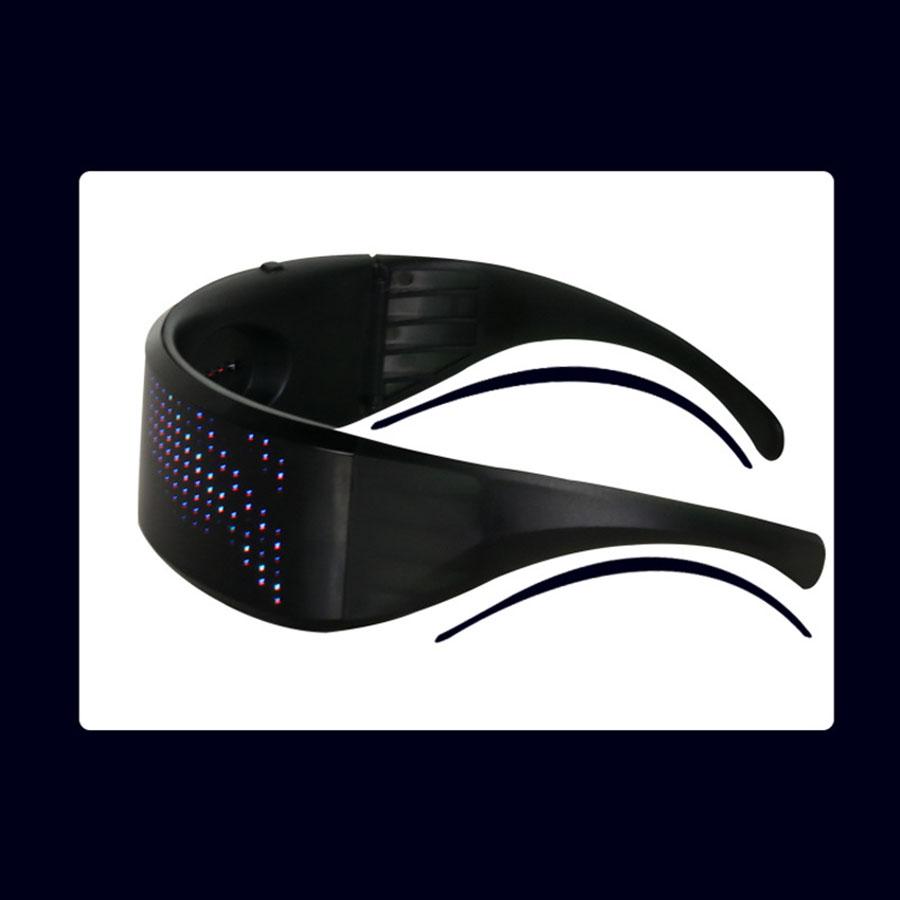 Электронные очки с Bluetooth-LED подсветкой, DIY, с USB зарядкой