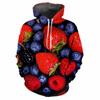 Autumn Fruit Vegetable 3D Print Hoodies Men Women Fashion Casual Sweatshirts Oversized Hoodie Pullovers Tracksuit Clothing