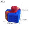 3D 1 шт. Печатная подарочная коробка на День святого Валентина Раздражающая коробка-сердце Подарок, превращающий любовь в веселое и сложное приключение