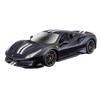 1:24 Farah 458 488 Die-cast Alloy Car Model Ornaments Metal Car Model Sound and Light  Pull Back Children's Toy Gift Collection Display