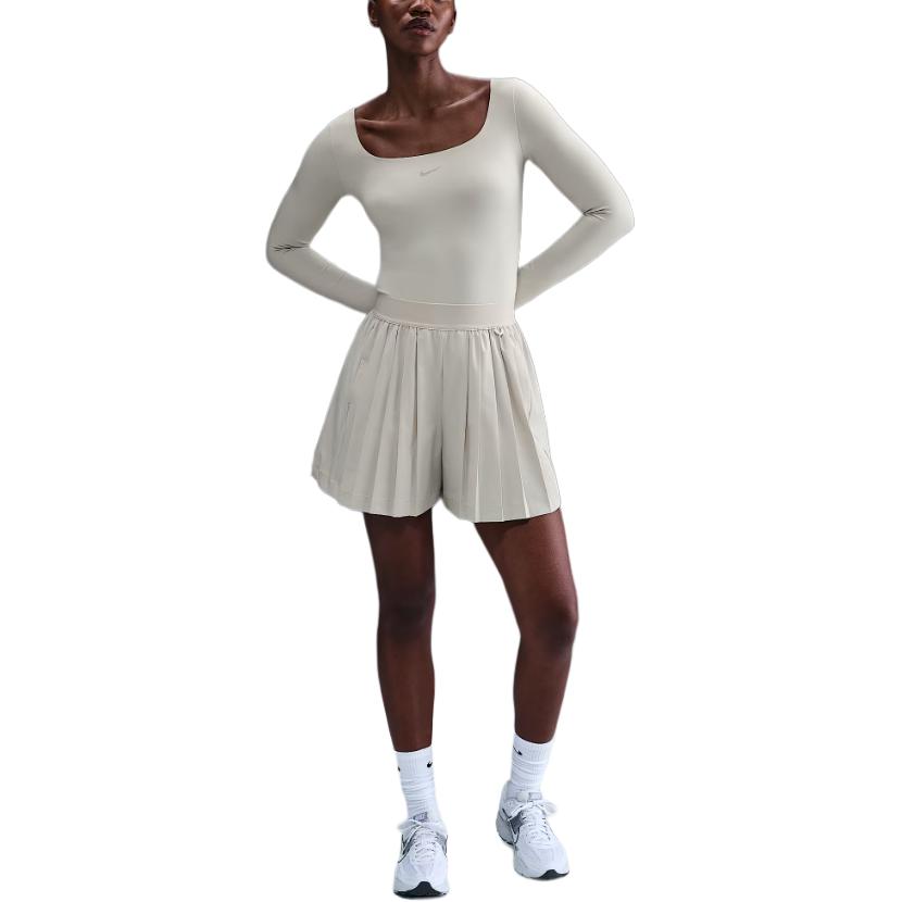 Nike 24.7 PerfectStretch Женские свободные плиссированные шорты с высокой талией Dri-FIT IB2346-104