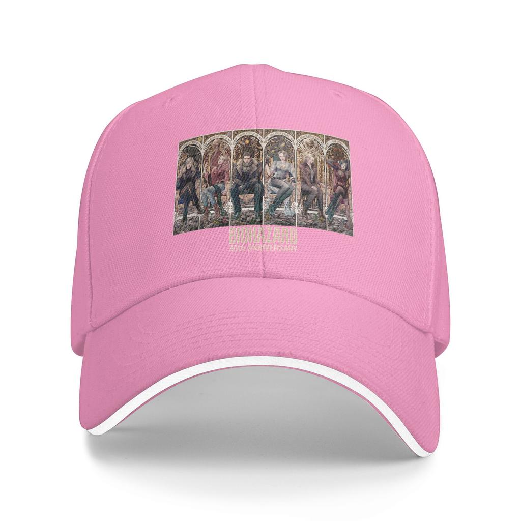 Residents Evils 30th Anniversary Key Art FP Baseball Cap Outdoor Sport Sun Trucker Hat Female Male Casual Design Snapback Cap