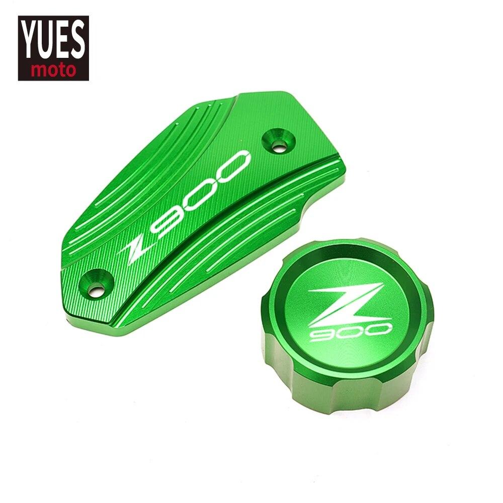 Аксессуары для мотоциклов, передняя и задняя крышка резервуара для жидкости, бачок цилиндра, тормозная крышка для Kawasaki Z900 2018