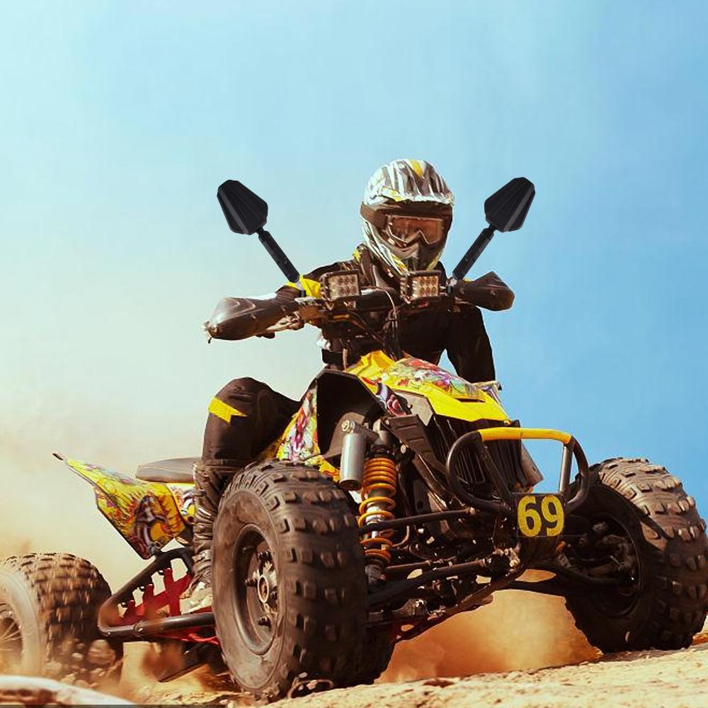Складные зеркала заднего вида для мотоциклов Off Road Adventure, боковые зеркала с широким обзором, складные универсальные аксессуары для мотоциклов