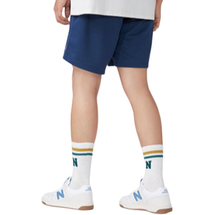 New Balance NB Спортивные шорты мужские темно-синие MS41519-NNY