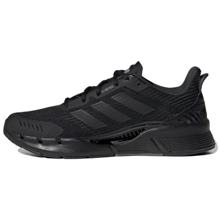 Adidas Climacool Venttack Comfortable Versatile Fabric Low-Top Casual Running Shoes Unisex Sneakers Black GV9498
