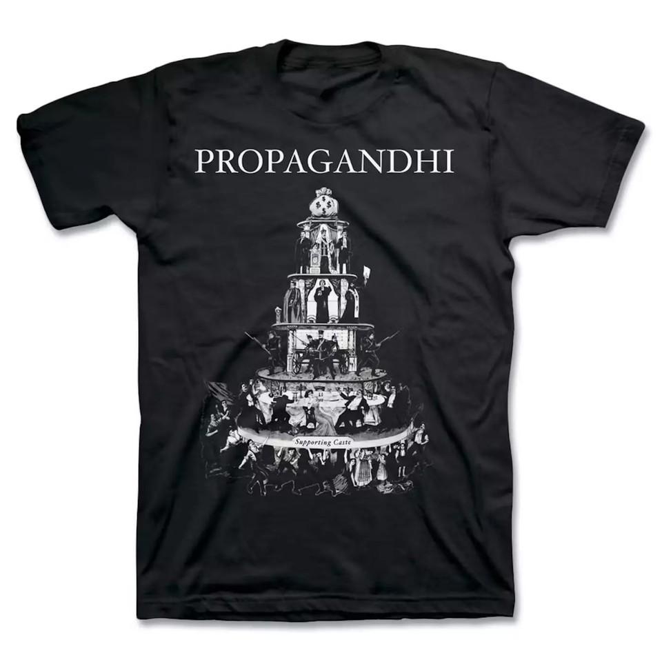 Propagandhi Band Album Heavy Cotton Black S5XL Unisex Tshirt Unisex T-Shirt