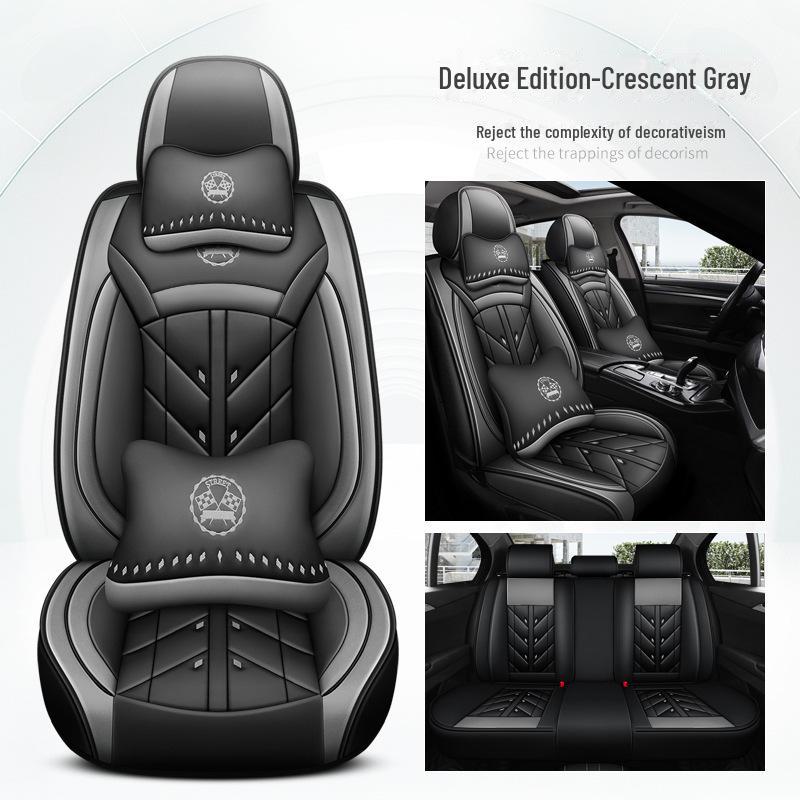 Universal Car Seat Cushion for Great Wall Cannon Pickup, Haval H6, Big Dog M6, First Love F7. Leather Full Cover Seat Cushion.