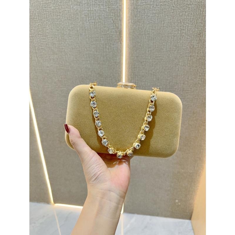 Сумка-переноска, замшевая сумка с инкрустацией из бриллиантов, светская сумка в тон к платью-чеонгсам, женская сумка-переноска через плечо