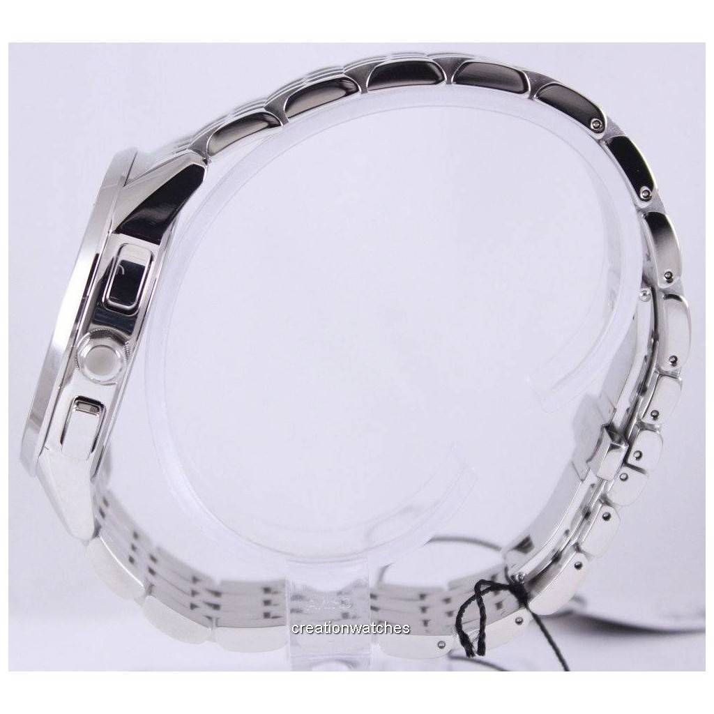 Citizen Радиоуправляемые мужские часы Eco-Drive с мировым временем AT8110-61E