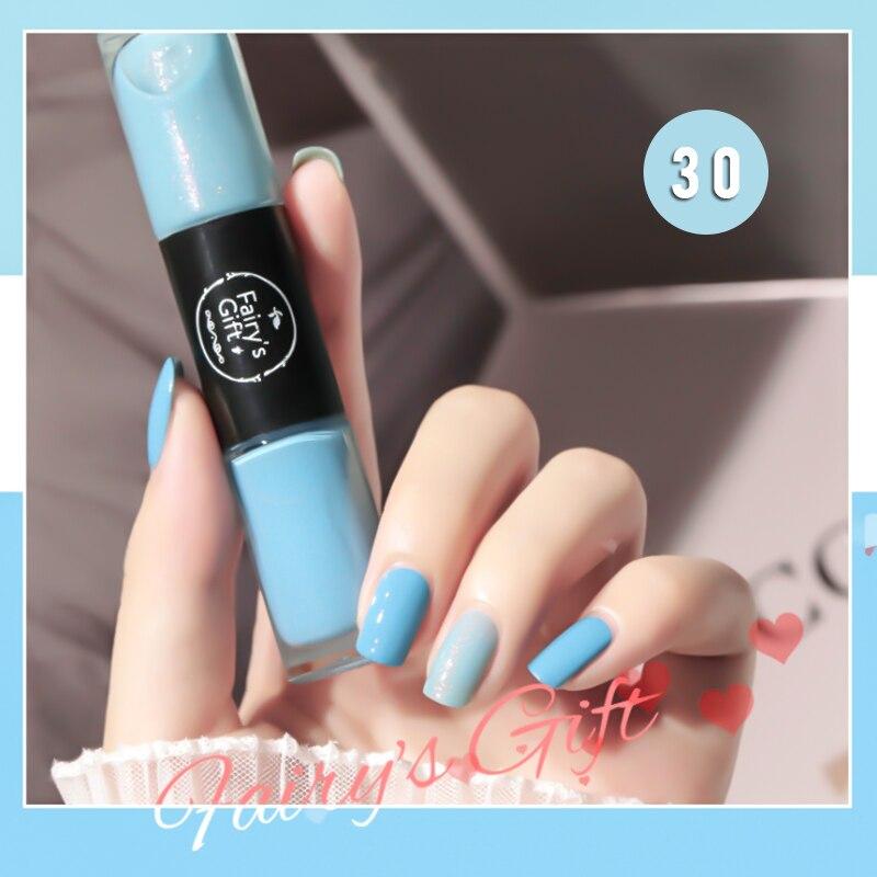 Двойной лак для ногтей быстро сохнущий