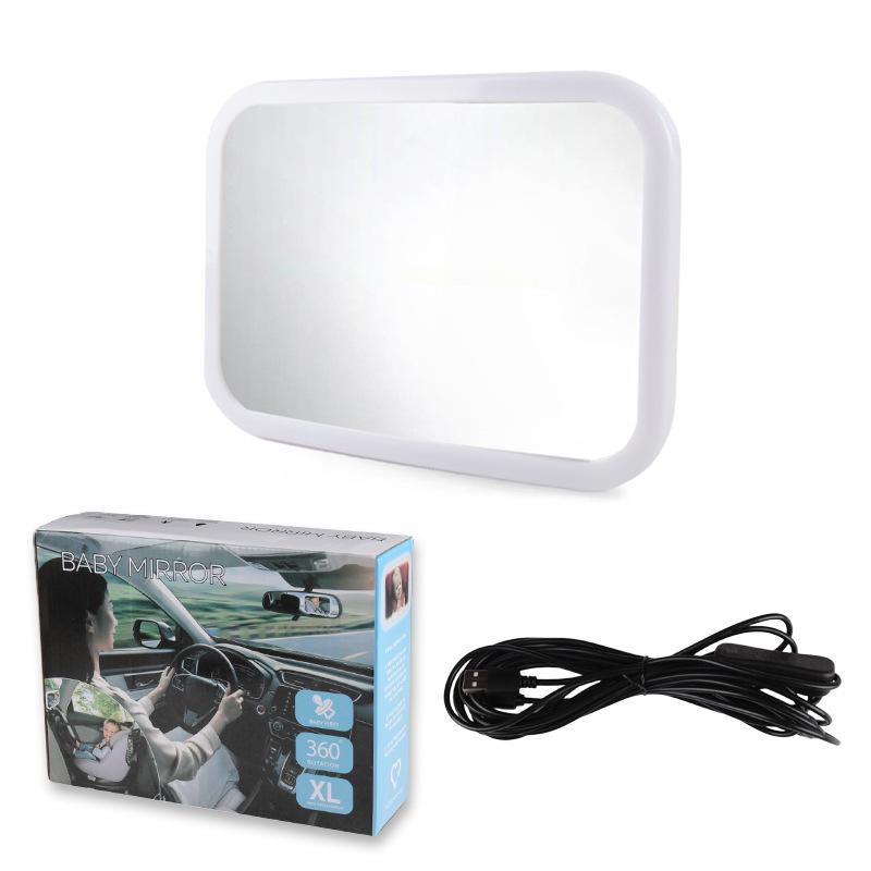 Зеркало заднего вида для безопасности ребенка для автомобиля - Зеркало для наблюдения за ребенком и просмотра салона