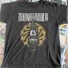 Горячая Распродажа НОВЫЙ Soundgarden Винтажный Стиль Унисекс Черная Хлопковая Футболка Мужчины Женщины Streetwear Харадзюку Мода Лето Новая Футболка Свободный Повседневный Оверсайз Топ