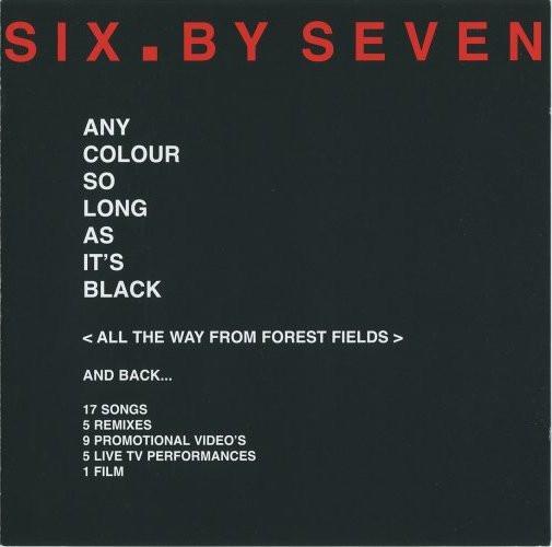 CD SIX BY SEVEN - Любой цвет, пока он черный SNSM013 Субботний вечер 2008 Великобритания Танцевальная и электронная музыка Б/у