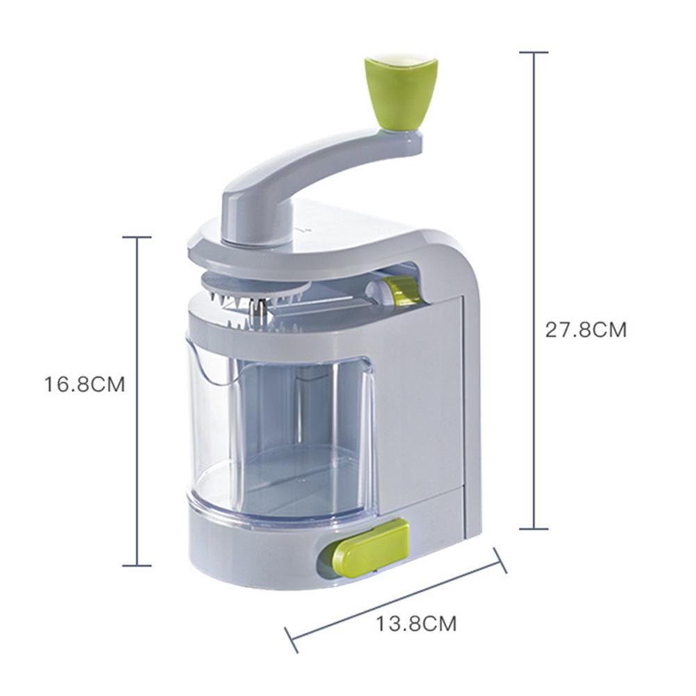 Многофункциональные ручные овощерезки Quick Manual Rotarys Cheese Grater с ручным приводом Кухонные принадлежности