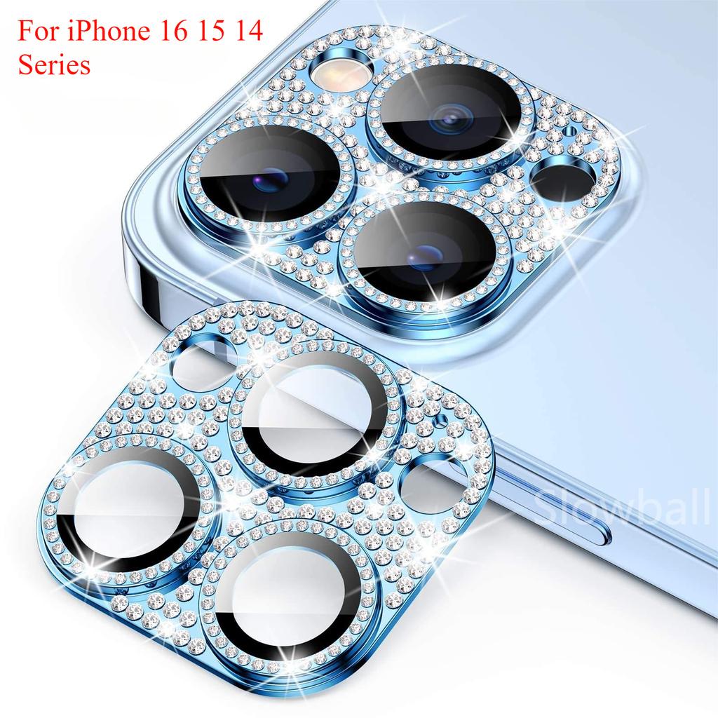Защитное стекло Diamond Camera Protector для iPhone 16 15 14 13 12 11 Pro Max Lens Glass для iPhone 15 14 Plus 12 13 Mini Camera Protector Glass