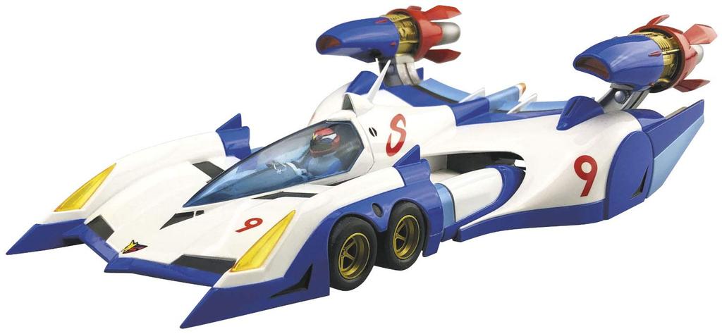 AOSHIMA Cyber Formula New Asurada Aero Boost Boost Mode Scale Plastic Model No.6 AKF-0 Mode/Aero Mode/Spiral 1/24