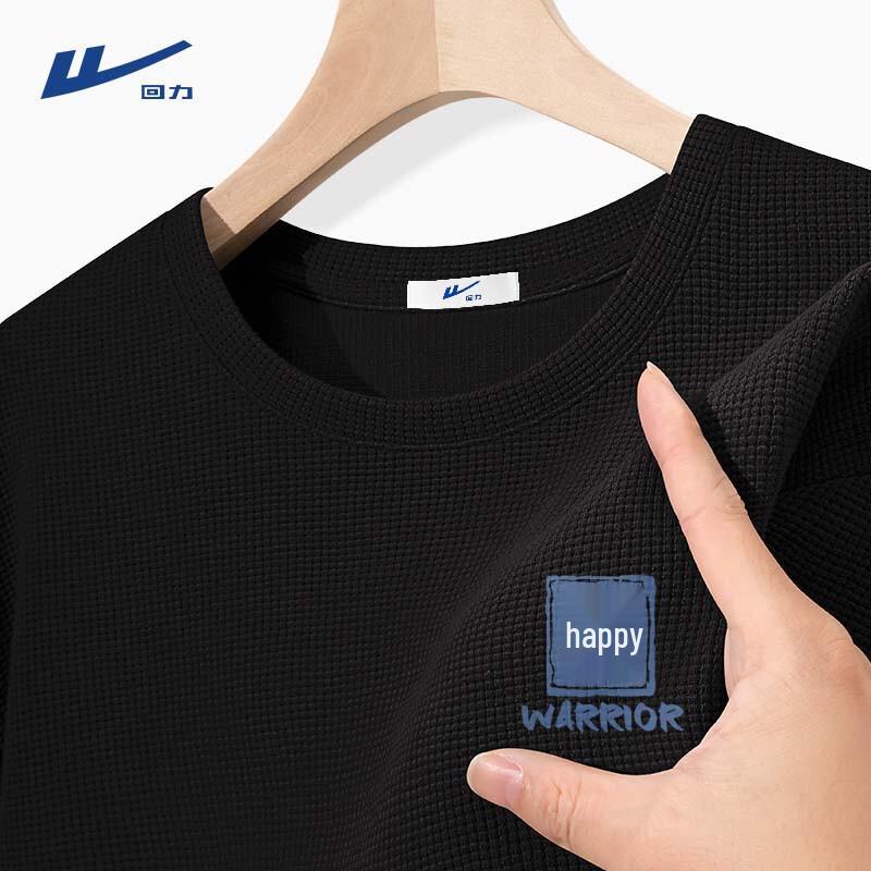 Warrior Men's Waffle Knit Casual T-Shirt