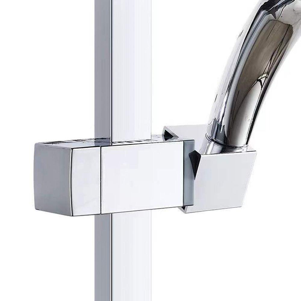 Вращающийся держатель насадки для душа, квадратная труба, кронштейн для рельса, аксессуары для ванной