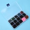 280 шт. игрушечных глаз медведя нетоксичные детские аксессуары ручной работы с ящиком для хранения(1 коробка(в том числе