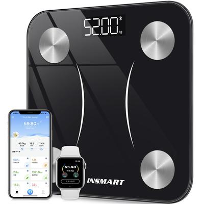 Состав жира в организме INSMART может измерять 16 взвешиваний смартфона для измерения здоровья Bluetooth 260H Инструкция по приложению [Весы] Измеритель/Измеритель тела, предметы,