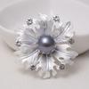 Благородная матовая брошь Ya Gold Brooch Ya Silver Brooch Temperament Clothing Accessories