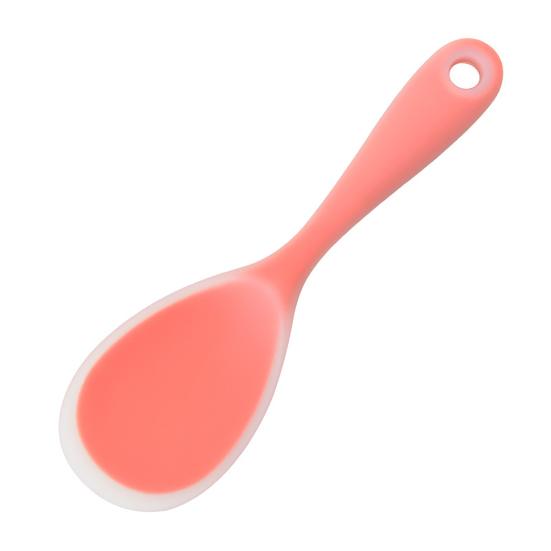 Ложка для риса, утолщенное подвесное отверстие, легко чистящаяся полупрозрачная силиконовая кастрюля, инструменты для приготовления пищи