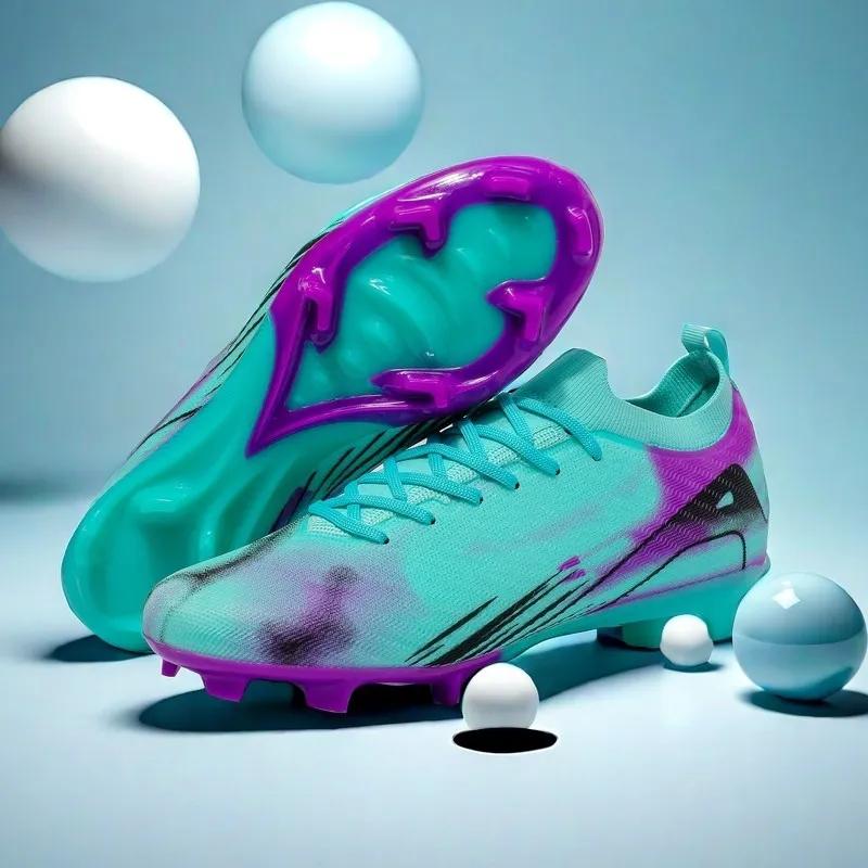 Fashion Brand Fashion Soccer Cleats Men Women Original Professional Futsal Sneakers Men Long Spikes Football Sports Shoes Men Trainers