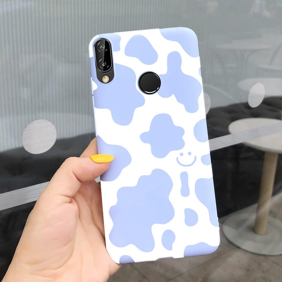 Чехол для Huawei P20 Lite Nova 3e ANE-LX1 ANE-LX2 Милый Мультяшный Конфетный Цвет Силиконовые Чехлы для Телефона Для Huawei P20lite Мягкая TPU Обложка