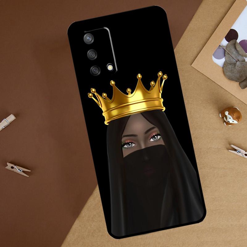 Королева никаба Исламская мусульманка Для Oppo A80 A60 A40 A74 A94 A54 A18 A38 A58 A78 A98 A16 A76 A96 A15 A57S A17 A77 Чехол для телефона