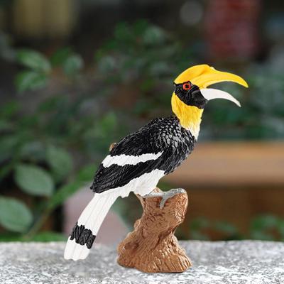 Фигурки птиц, игрушки, искусственные птицы из ПВХ, модели животных, реалистичные для полки, настольный орнамент
