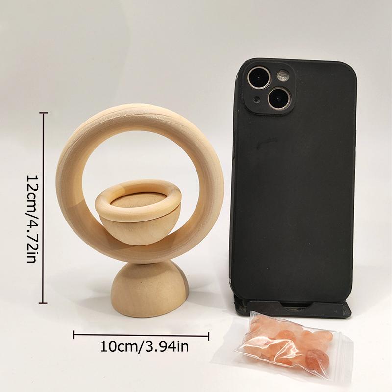 Набор вертикальных диффузоров из дерева, ароматерапия, дерево, бриз, большое деревянное кольцо