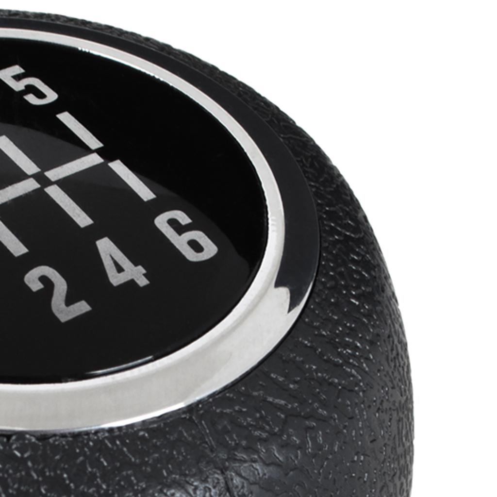 Chevrolet Lacetti 03-09 Gear Shift Knob, Black, 6-Speed