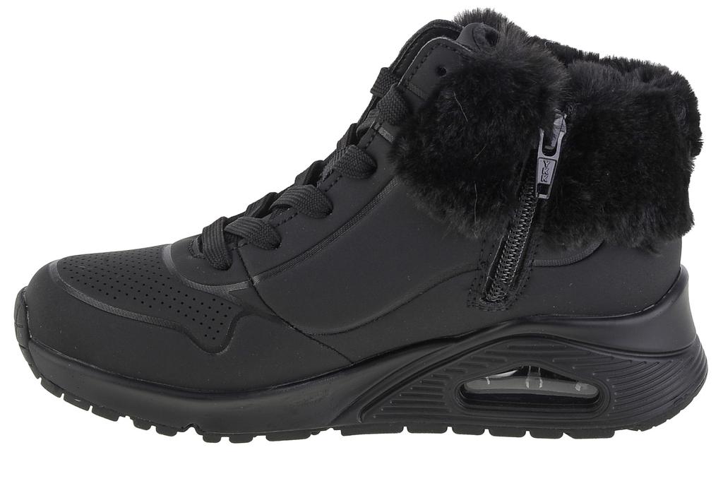 Skechers Uno - Fall Air, для девочки черные зимние сапоги