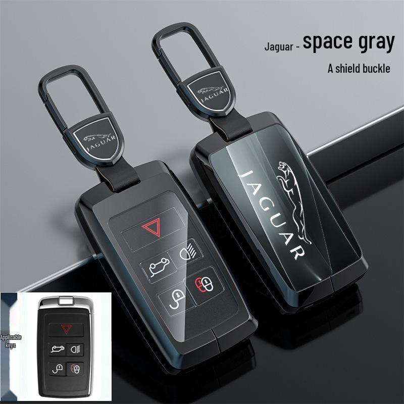Jaguar Key Cover for XEL, XFL, E-Pace, F-Pace, F-Type, XE, XF, I-Pace, XJL Models (Unisex)